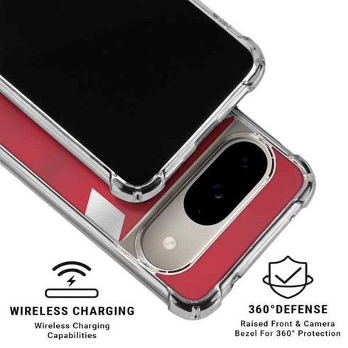 Russia Soccer Flag Google Pixel 10 Clear Case